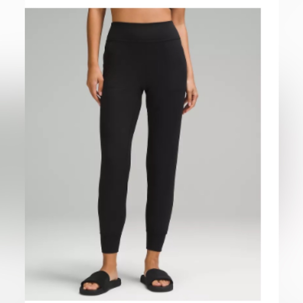 Lululemon Athletica align HR high rise full length 4 Black jogger pants new NWOT